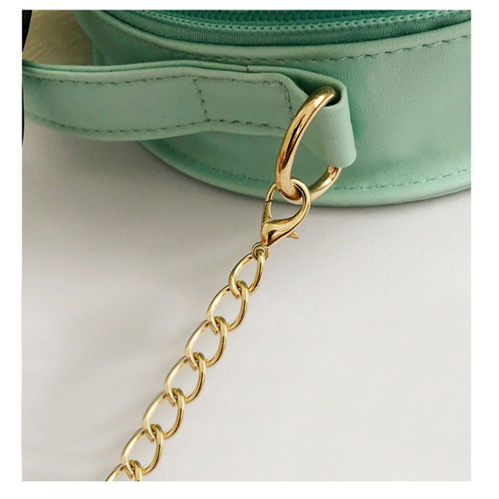 Ví đựng tiền xu MIHAN1 bằng da PU in họa tiết hoa xinh xắn