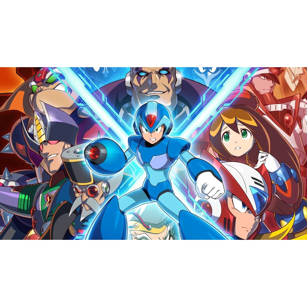 Đĩa game Megaman Legacy Collection 1 + 2 dành cho máy Nintendo Switch