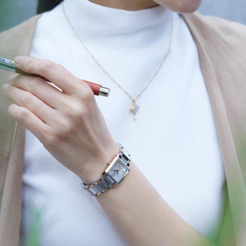 ĐỒNG HỒ NỮ CHÍNH HÃNG CITIZEN EW5551-56N Ladies Eco-Drive Sapphire Class