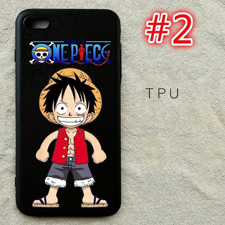 Ốp Lưng IPhone Cạnh Vuông, Bảo Vệ Camera Hình Luffy IP 7Plus,8Plus,x,xs,xsmax,11,11promax,12,12promax,13,13promax