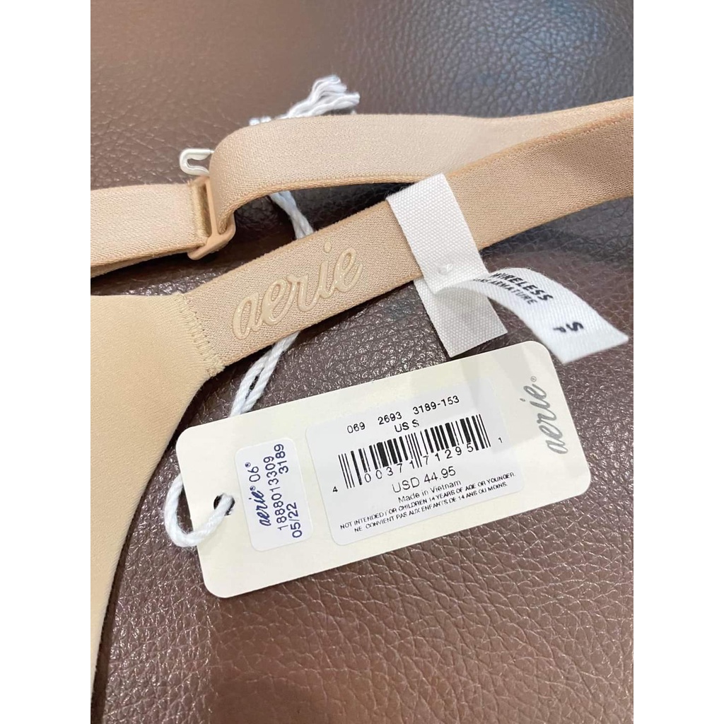 Áo mùa hè AERIE SMOOTHEZ không gọng, không viền hàng hải quan fullbox