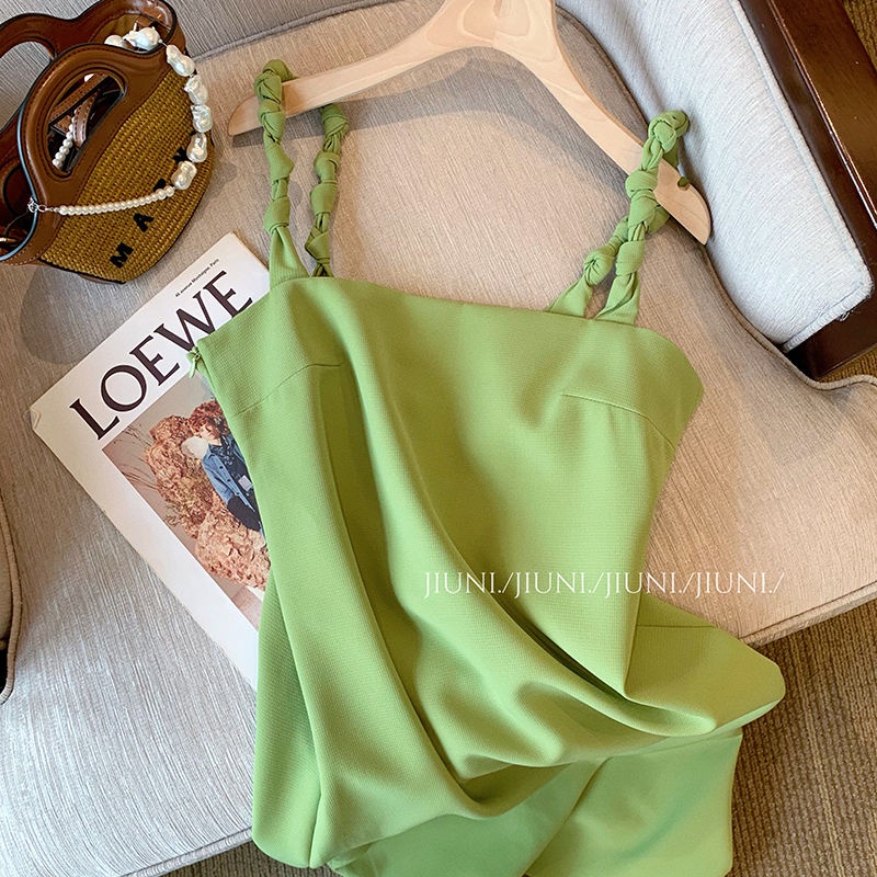 Đầm Hai Dây Dáng Ôm Thời Trang Xuân Hè Phong Cách Mới Chất Lượng Cao