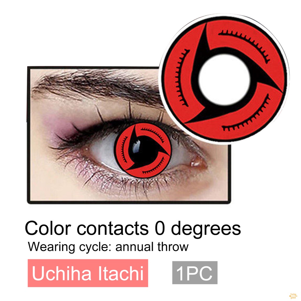 Kính Áp Tròng Hóa Trang Nhân Vật Uchiha Itachi Kaleidoscope Eyes | BigBuy360 - bigbuy360.vn