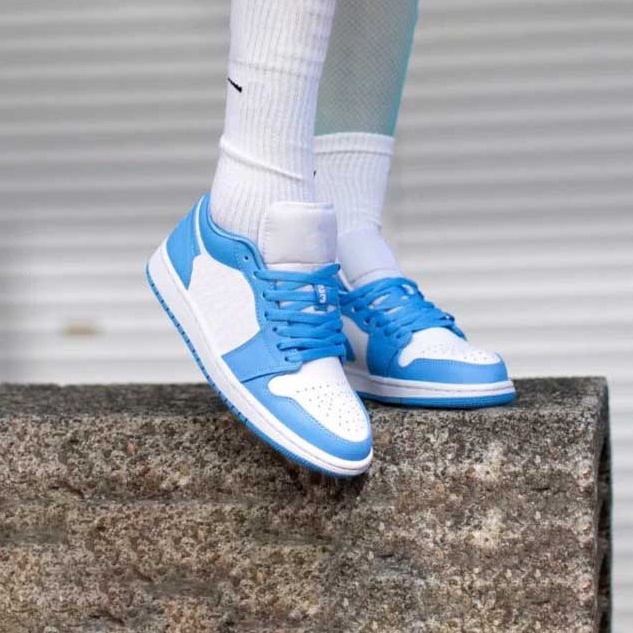 GIÀY THỂ THAO NAM NỮ CỔ THẤP MÀU XANH DƯƠNG CAMSTORE.