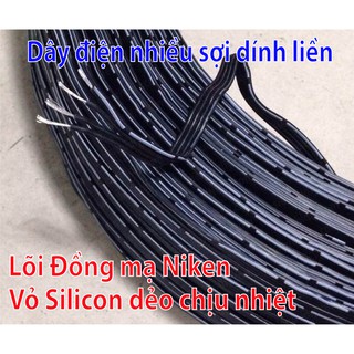 Dây điện liền 2P3P4P5P6P đồng mạ niken 22-24-26-28-30AWG