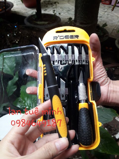 Bộ dao chiết ghép cành 14 lưỡi C -Mart