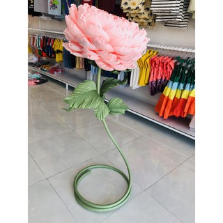 Trụ hoa giấy trang trí spa, trang trí backdrop Guydecor TH005