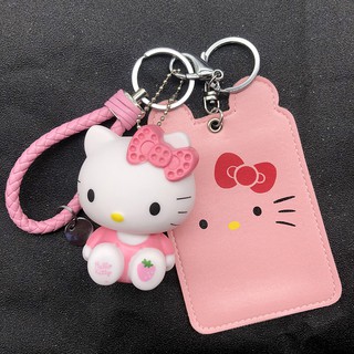Phiên Bản Hàn Quốc Đa Dạng Họa Tiết Hoạt Hình Dễ Thương PVC Cao Su Mềm Sinh Viên Kitty EasyCard Giá Đỡ Thẻ Xe Buýt Làm Việc ID IC Đựng Thẻ Chìa Khóa Giá Đỡ Thẻ Thẻ