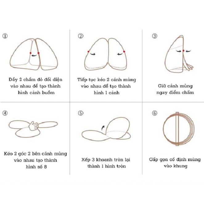 Mùng Chụp Tự Bung chống muỗi xếp gọn Bảo Lộc đỉnh rộng