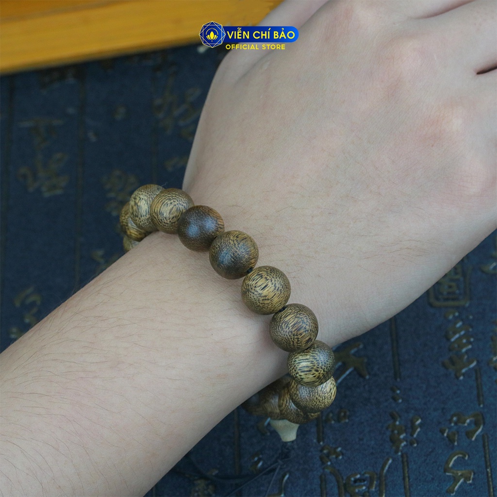 Vòng tay Trầm Hương nam nữ Trầm ổ Khánh Hòa Hồ Lô thời trang phụ kiện trang sức Viễn Chí Bảo H00020