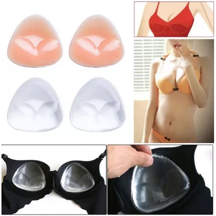 AIJOLEN 1 Cặp mút silicone nâng ngực không lộ dành cho nữ