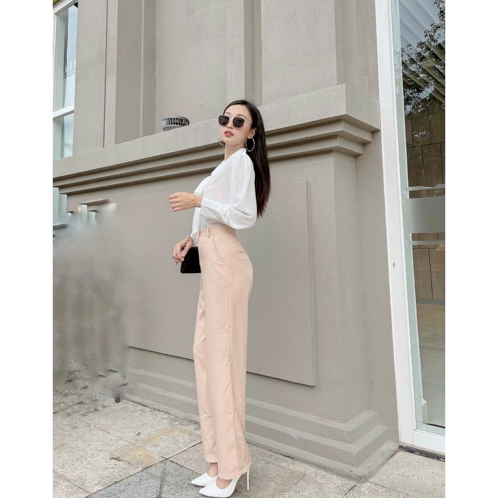 [Mã FAMARAL1 giảm 10K đơn 50K] QUẦN ÔNG RỘNG COTTON LẠNH, HÀNG XỊN, FORM ĐẸP MIỄN CHÊ Q01