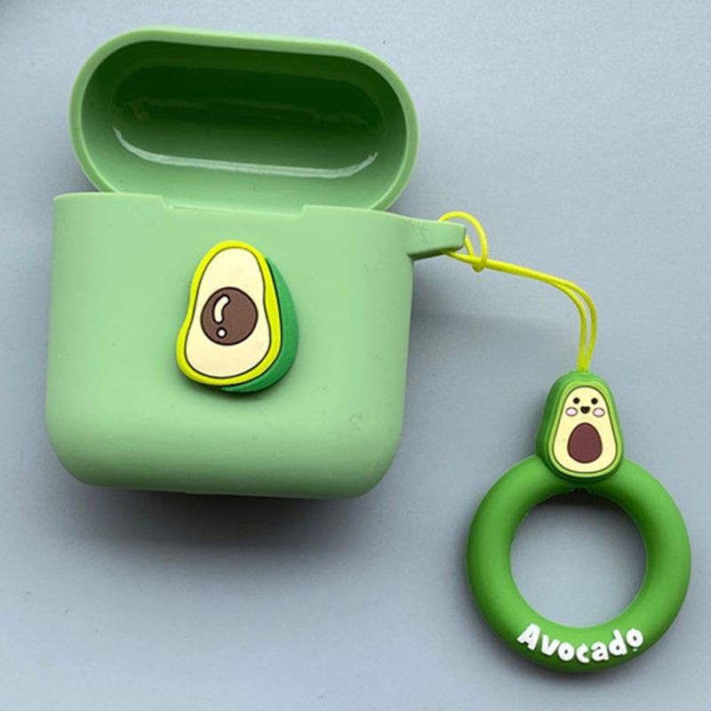 Vỏ Silicone Bảo Vệ Tai Nghe In Hình Hoạt Hình Đáng Yêu Cho Qcy T8