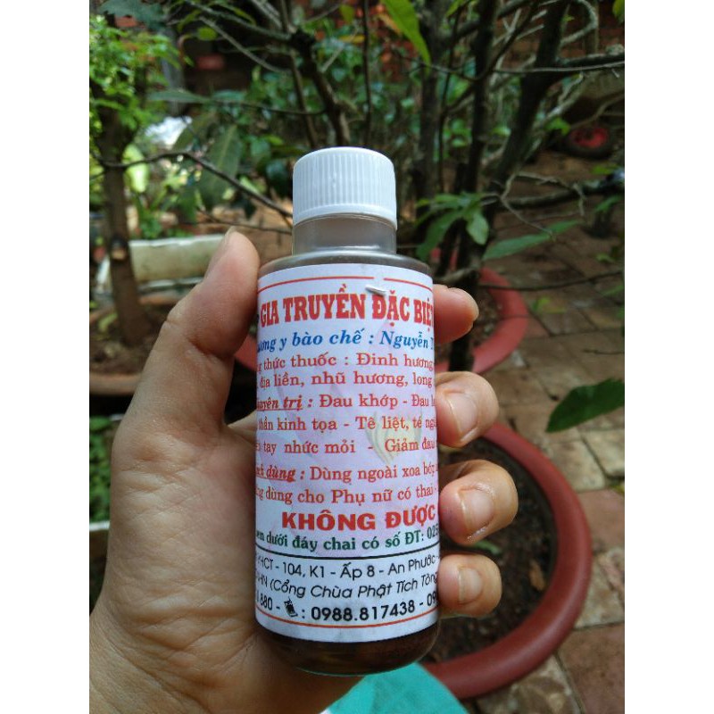 10 chai Dầu xoa bóp gia truyền Thuỷ Long giảm đau nhức mỏi xương khớp đông y Nguyễn Thị Thu Thuỷ dau xoa bop xuong khop