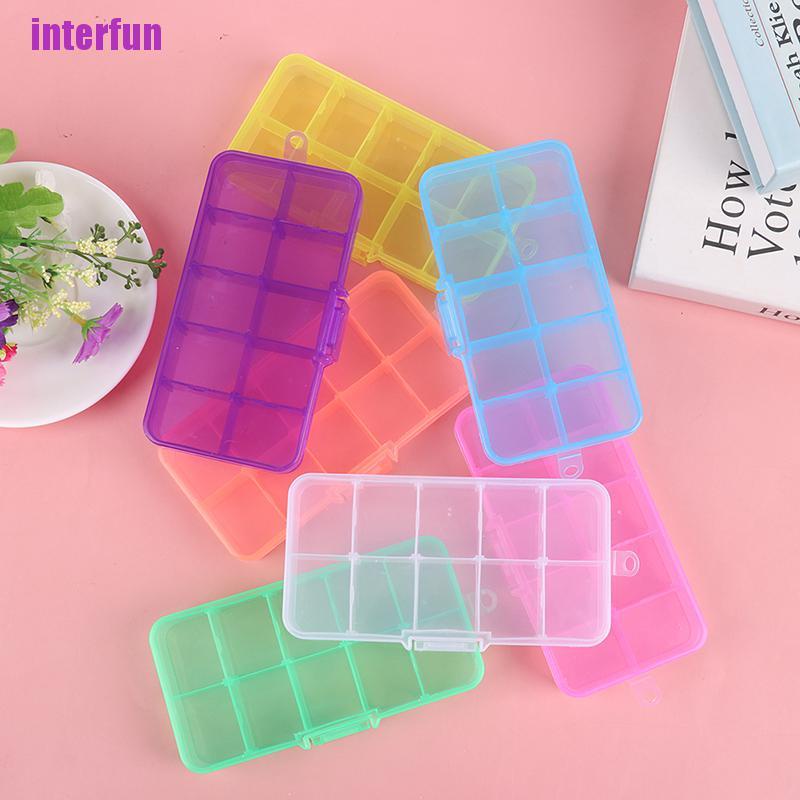 Hộp Nhựa Để Đồ 10 Ngăn Có Thể Điều Chỉnh