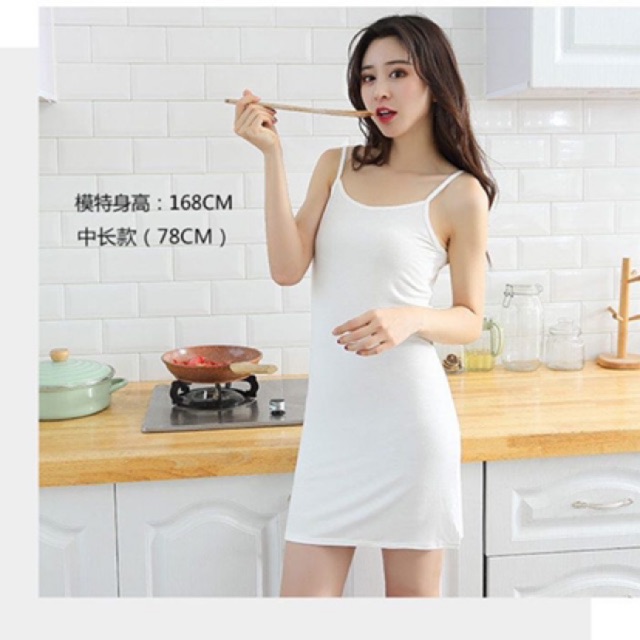 VÁY LÓT VÁY THUN HAI DÂY ĐẦM LÓT | BigBuy360 - bigbuy360.vn