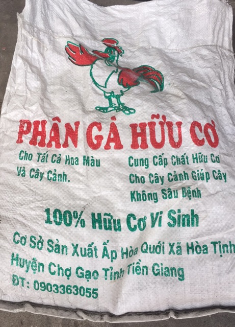 Phân gà hữu cơ