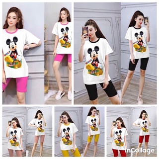 Đồ bộ mặc ngủ mickey dễ thương 40-65kg