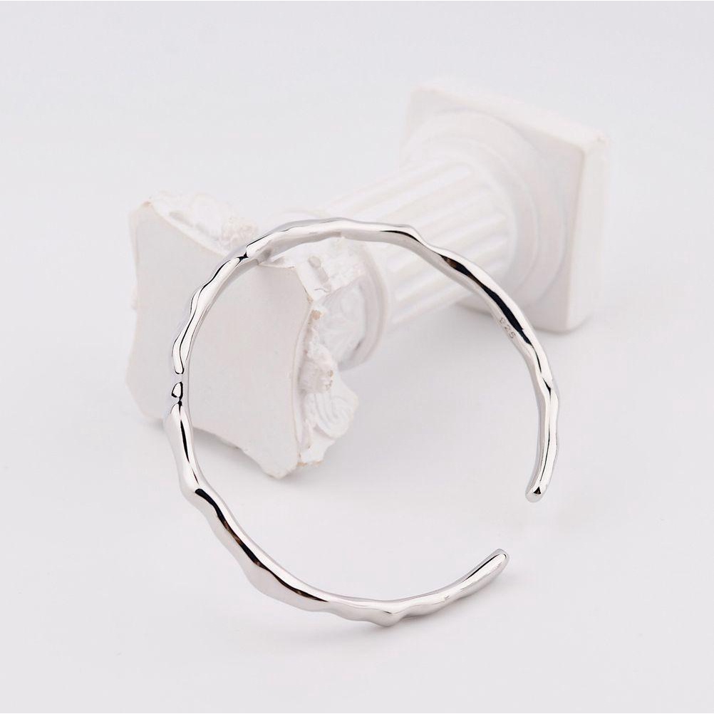MXGOODS Vòng Đeo Tay Dạng Hở Trơn Đơn Giản Dành Cho Nam Và Nữ