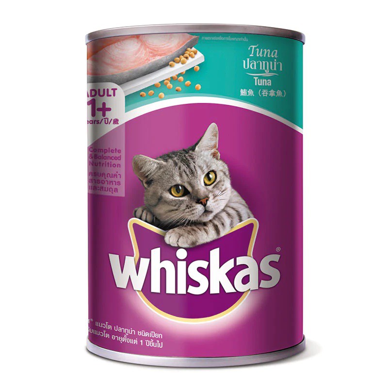 Pate Whiskas cho mèo lon 400g