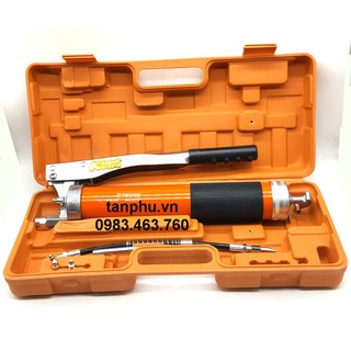 Súng bơm mỡ cầm tay 2 xy lanh cao cấp kapusi 900cc- áp lực 10000psi