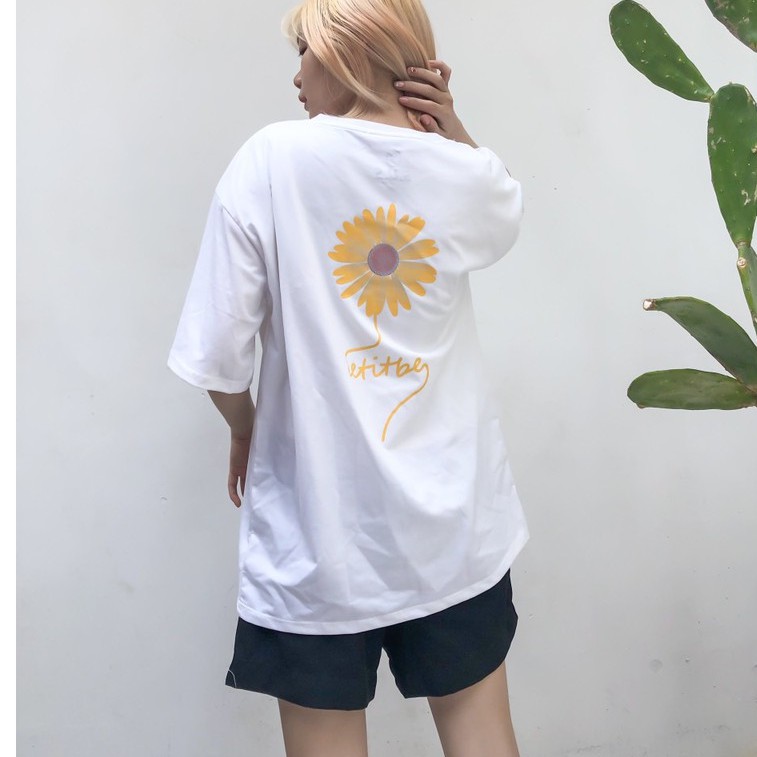 Áo thun tay lỡ nam nữ form rộng Oversize, áo phông tay lỡ form rộng Unisex, áo thun áo phông thỏ | BigBuy360 - bigbuy360.vn