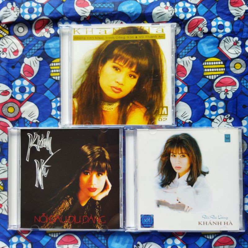 Bộ 3 CD Khánh Hà phono