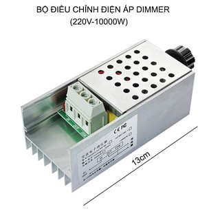 BỘ CHIẾT ÁP (DIMMER) DIM.10000W-220V CHO QUẠT SƯỞI, ÁNH SÁNG, ĐỘNG CƠ
