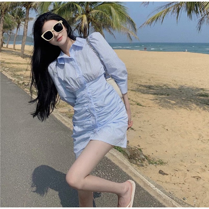 Váy sơ mi tiểu thư - Quảng châu