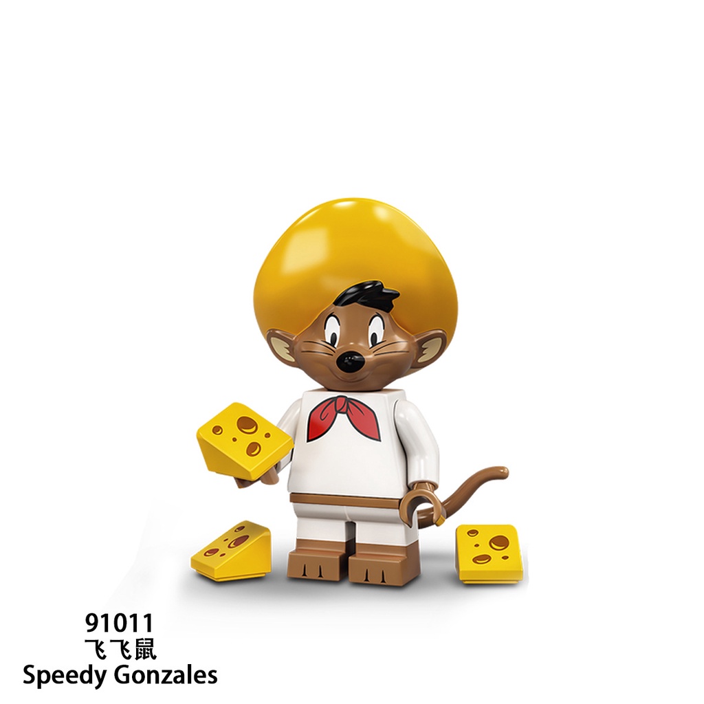 Minifigures Lắp Ráp Nhân Vật Trong Phim Hoạt Hình Looney Toons Bugs Bunny Marvin Daffy Duck Sylvester 91001-91012