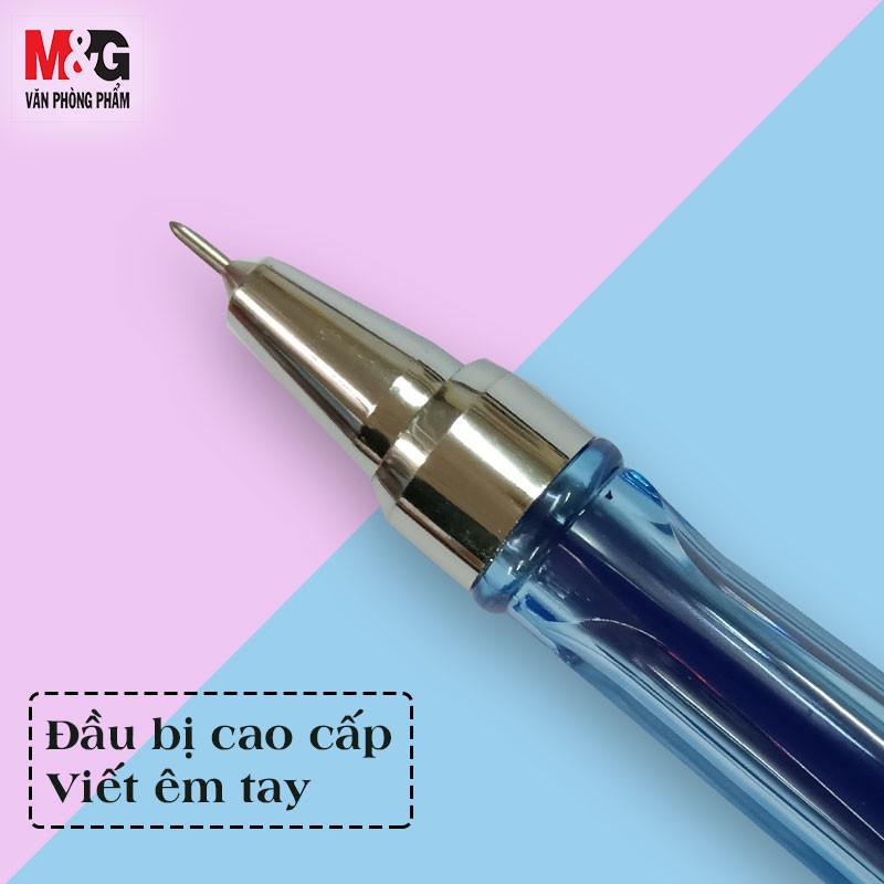 Bút nước/bút gel M&G AGP11535 ngòi 0.5mm dòng bút ký nét đều mực ko gai tắc mực