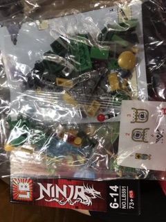 Combo 4 Hộp Lego Ninja A-B-C-D (73-84PcS)