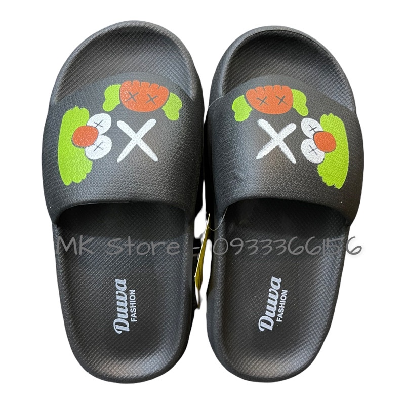 DÉP BÁNH MÌ THÔNG HƠI QUAI NGANG HOẠT HÌNH SIÊU NHẸ CAO 3CM ĐI MƯA