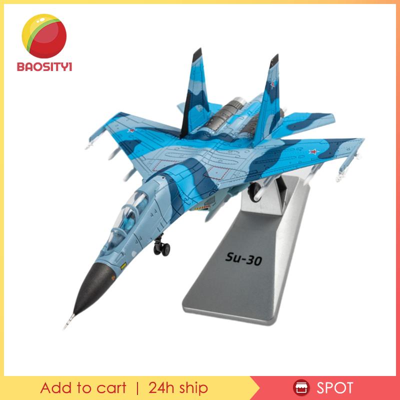 Mô Hình Máy Bay Chiến Đấu SU-30 Tỉ Lệ 1 / 100 Trang Trí