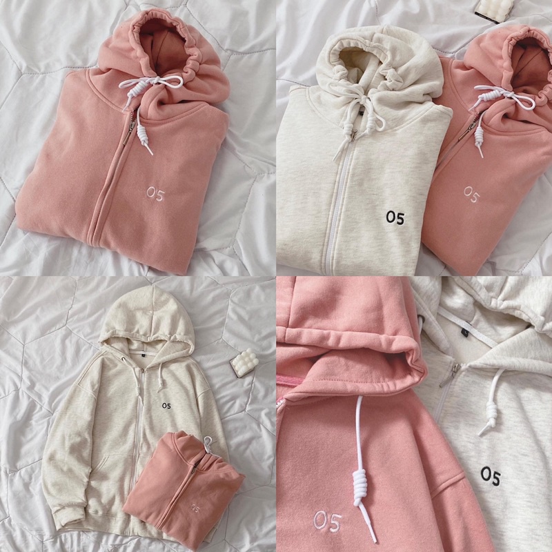 Áo Khoác Nỉ dây kéo 05 Form rộng unisex Nam/Nữ ( Chất nỉ bông mềm mịn cực xinh siêu đẹp ! Ảnh + Video thật 100% ) | BigBuy360 - bigbuy360.vn