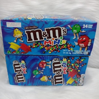 Combo hộp 24 ống kẹo M&M minis của Mỹ