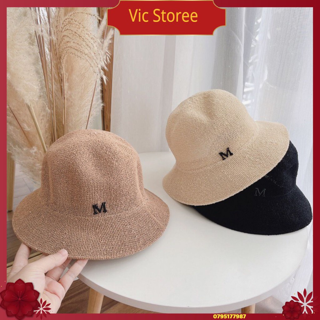 MŨ CHỮ M PHONG CÁCH HÀN QUỐC SIÊU HOT (Kèm Ảnh Thật)