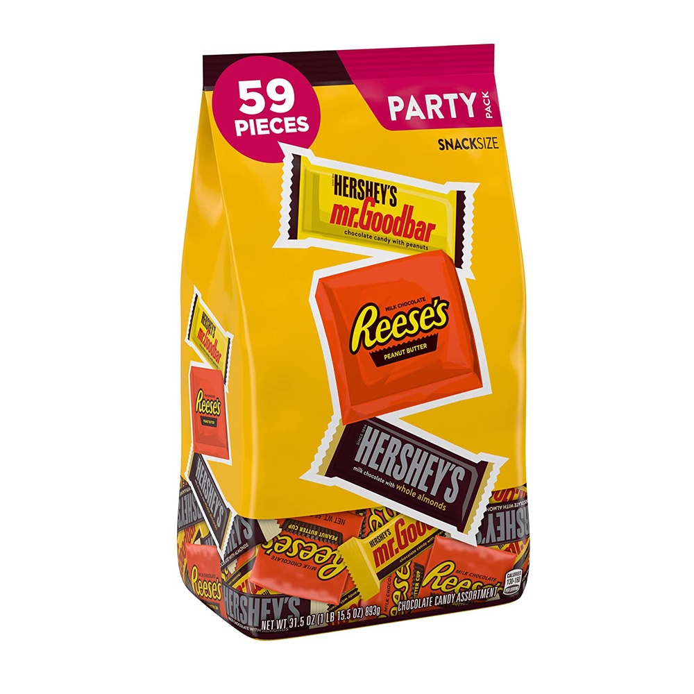 Socola Reese's Peanut Butter Cups Candy Snack size 60 viên