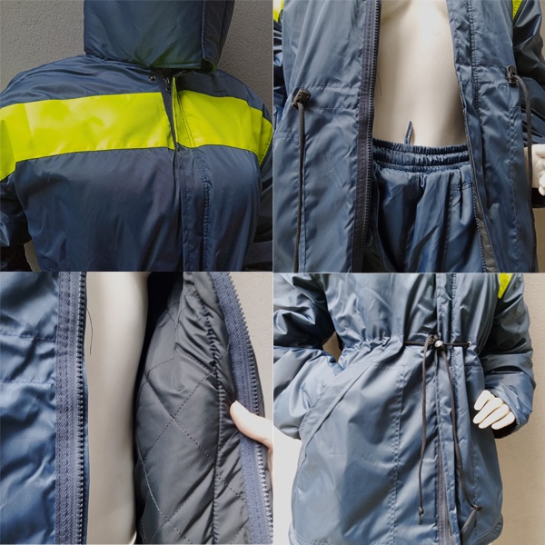 quần áo kho lạnh, quần áo cấp đông dùng trong kho lạnh từ 0 đến âm -40 độ chống thấm nước