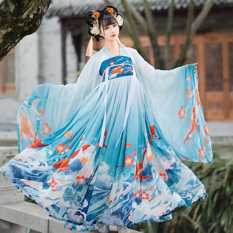 Bộ Hán Phục Hóa Trang Tiên Nữ Xinh Xắn 07.15