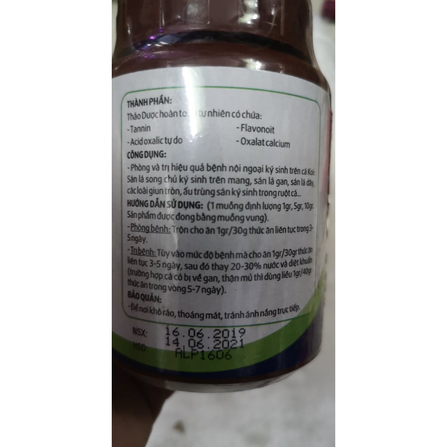 Sán trên mang ký sinh trùng cho cá Parasite chuyên Koi