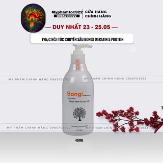 Phục Hồi Tóc Chuyên Sâu Bongi  KERATIN & PROTEIN 420ml