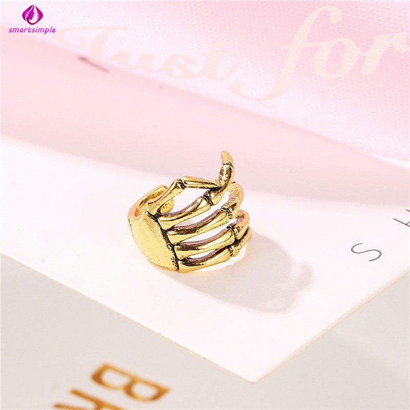 Khuyên Vành Tai Hình Xương Cá Tính Độc Đáo