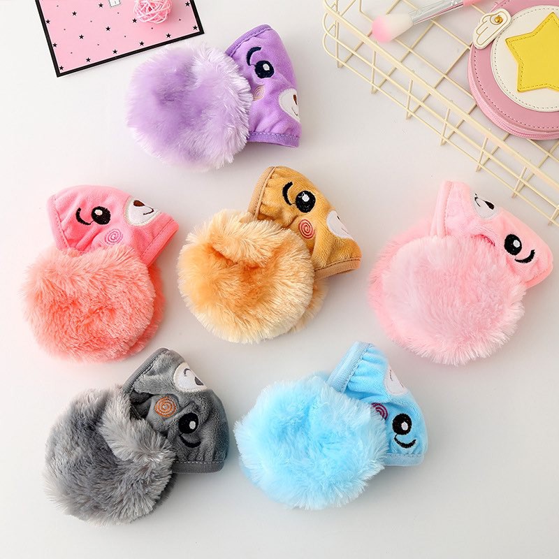 KHẨU TRANG GẤU BỊT TAI ⚡️FREESHIP⚡️ Khẩu Trang Gấu Bịt Tai Cho Bé