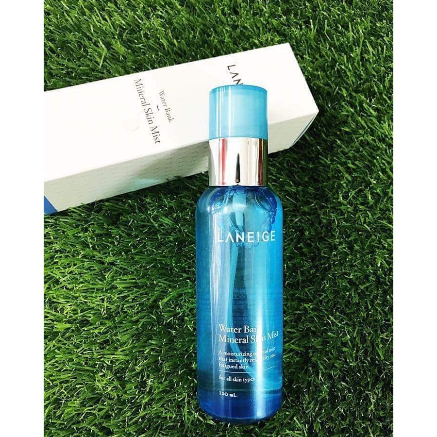 XỊT KHOÁNG DƯỠNG ẨM LANEIGE WATER BANK HYDRO MIST 150ML CHÍNH HÃNG