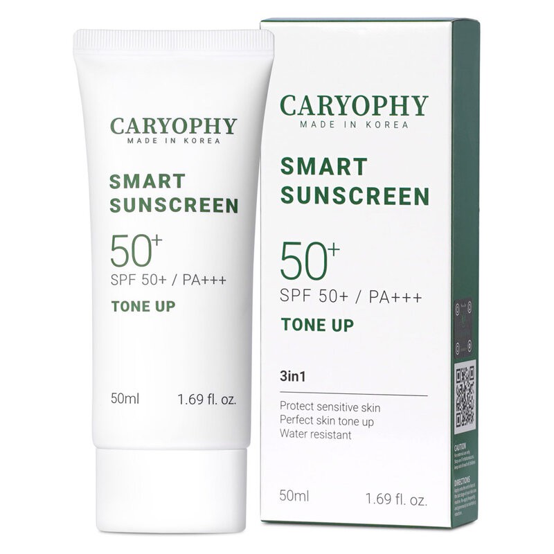 Kem Chống Nắng Caryophy Smart Sunscreen Tone Up SPF50+ PA+++