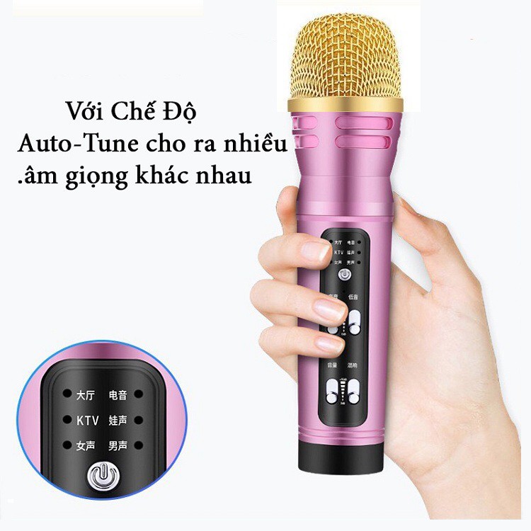 MICRO C28, MIC CHUYÊN THU ÂM HÁT LIVESTREAM CÓ CHẾ ĐỘ AUTOTUNE - THẾ HỆ MỚI 2020