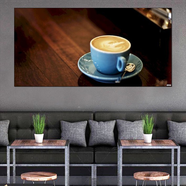 Decal trang trí - decal dán tường - tranh dán tường cà phê, quán, Coffee.. đẹp 70x100cm