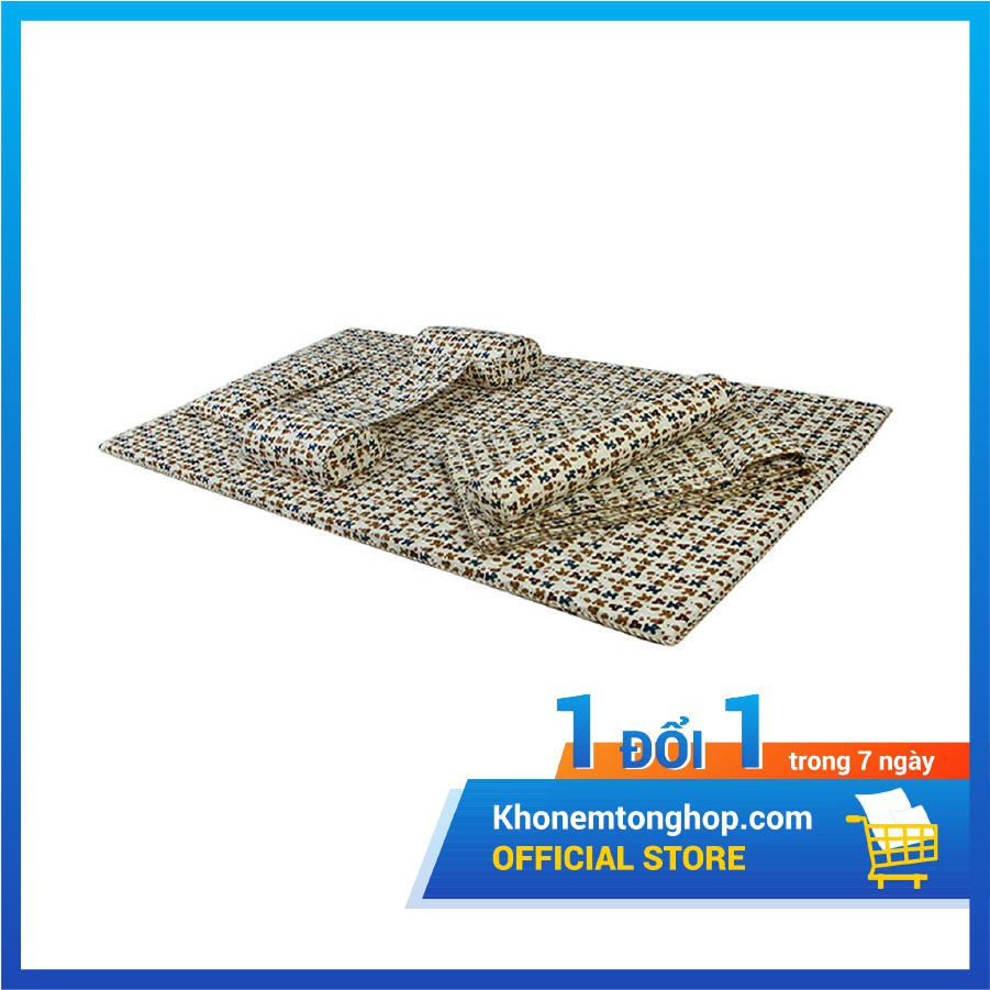 Bộ sản phẩm Diamond Angel Bé Trai - Kim Cương (Combo 6 món gồm 1 nệm, 1 gối đầu, 1 gối ôm, 1 mền đắp, 2 gối chặn)