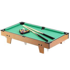 (Hàng sẵn) Đồ chơi bàn Bida gỗ Table Pool mini phù hợp mọi lứa tuổi- Rèn luyện khả năng tư duy